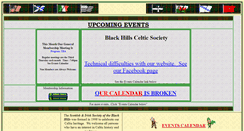 Desktop Screenshot of blackhillscelticevents.org
